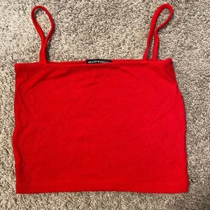 Brandy Melville red tank top